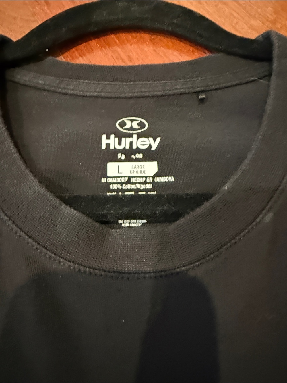 2 Hurley 1 Hang Ten Long Sleeve Shirts - White, Black, Navy (3-Pack) - Picture 2 of 2